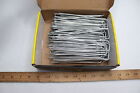 Cdg0174 120-pk Hong Way U-shaped Pins And Landscaping Staples 11 Gauge Galvanized 6inch