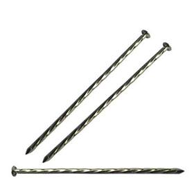 22 Pcs 8inch Landscape Stakes Spiral Metal Galvanized Spikes Garden Na