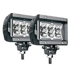4inch Led Pods 18w Flood Light Bar Mnj Motor 1800lm Driving Off