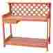 57587 Unbranded Potting Table Outdoor W Drawer 2 Shelves 787388157587