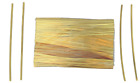7-gm Gold Metallic Cut To Length Twist Tie Pack 630125969090