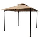 Yf-3136b-kh 700493383535 International Caravan Square Vented Canopy Gazebo Khaki