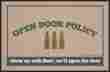 722732465 High Cotton Open Door Policy Beer Doormat Best Price