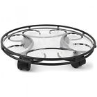 844274891 Plastec Sc14bk 36cm Black Saucer