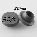 8921221 Lids Gray Rubber Bottle Stoppers Self Healing Injection 791358921221