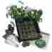 98480 Indoor Culinary Herb Garden Kit Planter Box Vegetable Pot Greenhouse Growing Raised Bed 0791943498480
