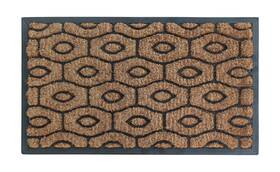 B00moyxe0s A1 Home Collections Rubber And Coir Molded Honeycomb Doormat For Outdoor Entranc