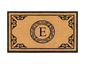 B01d4vz6jg A1 Home Collections A1hc Natural Coir Monogrammed Doormat Outdoor Entrance Heavy Duty 24x39 Easy Cle