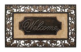 B07qjy3h8j A1 Home Collections A1hc Natural Coir And Rubber Doormat 18 Inch X 30 Heavy Duty Durable Front Door Mat