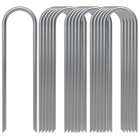 Aagut 6a20c8dbfffcbdc4ed8e8222 16 Pack Garden Landscape Staples 6 Inch Soaker Hose Stakes 11 Gauge Drip