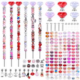 B0cjbd2rxl Aipridy Diy Fairy Wand Garden Stakes Kit With European Beads And Crystal Diamond Tops - Mult B0cjbd2rxl Aipridy Diy Fairy Wand Garden Stakes Kit With European Beads And Crystal Diamond Tops - Mult