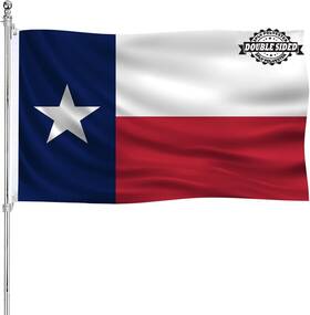 B0d9xqb46y Ajjsue 3x5 Embroidered Texas State Flag Double Sided Heavy Duty Outdoor 3-ply Polyester