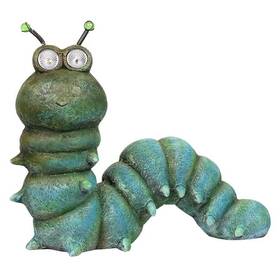 Fcc121slr Alpine Corporation Corp Solar Caterpillar Statue Fcc121slr Alpine Corporation Corp Solar Caterpillar Statue