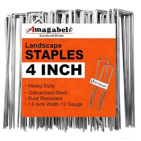 Cpd-1 Amagabeli Garden & Home And 4 Inch 100 Pack Galvanized Landscape Silver Cpd-1 Amagabeli Garden & Home And 4 Inch 100 Pack Galvanized Landscape Silver