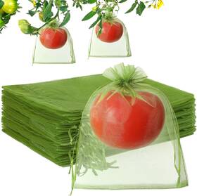 Anf 445034611649 70pc Fruit Protection Bags 6x8 In Cover Pest Barrier Small Veggies Garden