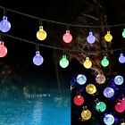 Angeka String Lights Solar Powered Garden 20 Foot Long 30 713243876867 Angeka String Lights Solar Powered Garden 20 Foot Long 30 713243876867
