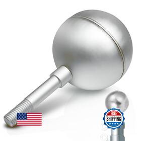 B09ycfg7ld Anley 3 Inch Flagpole Ball Topper Ornament - Silver Anodized Aluminum Weatherproof B09ycfg7ld Anley 3 Inch Flagpole Ball Topper Ornament - Silver Anodized Aluminum Weatherproof