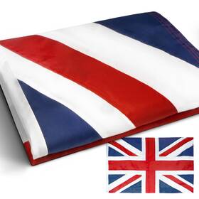 B0c98g2k4s Anley Everstrong Uk Flag 3x5 Ft Heavy Duty Embroidered British Union Jack