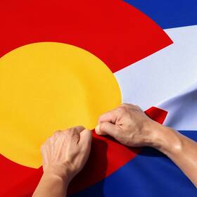 B0cl3vks62 Anley Double Sided 3x5 Ft Colorado State Flag - Rip-proof 3-ply Vivid Color