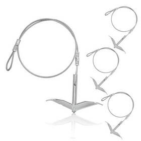 Anmeiji 740628706631 4 Pack Ground Anchors Shed Anchor Kit Earth 4pcs Without Driving Rod Anmeiji 740628706631 4 Pack Ground Anchors Shed Anchor Kit Earth 4pcs Without Driving Rod