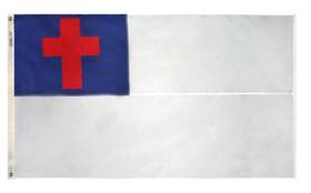B0032xjdt6 Annin Flagmakers Religious Flag Usa-made To Official State Design Specifications