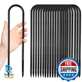 B0fg31q4p1 Anothera 16 Pack Steel Rebar Stakes 12 Inch Heavy Duty U Hook Metal Fence Stake B0fg31q4p1 Anothera 16 Pack Steel Rebar Stakes 12 Inch Heavy Duty U Hook Metal Fence Stake