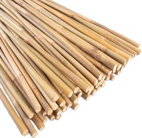 E-yz-50pcs-120cm Anothera 0.32 Inch -0.4 / 4 Feet Garden Stakes Natural Bamboo Sticks 4ft Pack Of 50 Brown E-yz-50pcs-120cm Anothera 0.32 Inch -0.4 / 4 Feet Garden Stakes Natural Bamboo Sticks 4ft Pack Of 50 Brown