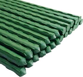 Arlai 614631167928 45cm/1.48 Ft Garden Stakes Plastic Coated Steel Plant Long 45cm Green