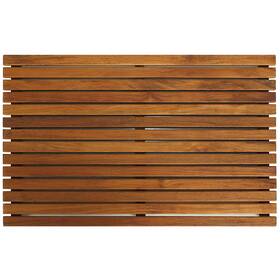 B00j8u6cqy Bare Decor Zen Teak Wood Spa Shower/door Mat Oiled Finish 31.5 Inch X 19.5