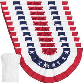 B08ttwnbz8 Booson Usa Pleated Fan Banner Patriotic Half Flag With Canvas Header And Bra B08ttwnbz8 Booson Usa Pleated Fan Banner Patriotic Half Flag With Canvas Header And Bra