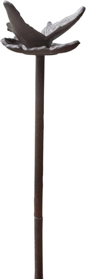 Hg-btrfly19 Brand Carvers Olde Iron Hose Guide - Heavy Duty Solid Aluminum Decorative Butterfly Garden Hg-btrfly19 Brand Carvers Olde Iron Hose Guide - Heavy Duty Solid Aluminum Decorative Butterfly Garden
