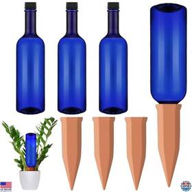 Dui-silifine-3809 Brand Silifine 3-pack Terracotta Plant Watering Spikes - 26 Oz Self-watering Garden Devices