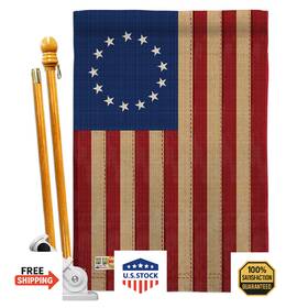 Hs108068-bo Breeze Decor B07ttkxs48 Betsy Ross Vintage Americana Historic Decorative Vertic