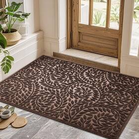 B0dzx3b4z1 Bulijojo Heavy Duty Entrance Mat 47x32 Non-slip Absorbent Rubber Brown B0dzx3b4z1 Bulijojo Heavy Duty Entrance Mat 47x32 Non-slip Absorbent Rubber Brown
