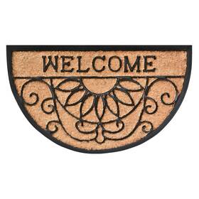 B0090m6940 Calloway Mills Welcome Scroll Coir Rubber 18 Inch X30 Heavy-duty Doormat B0090m6940 Calloway Mills Welcome Scroll Coir Rubber 18 Inch X30 Heavy-duty Doormat