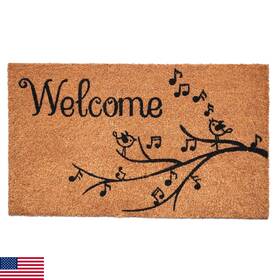 B0731gxdj4 Calloway Mills Melody Coir Doormat - Durable Anti-slip Easy Clean