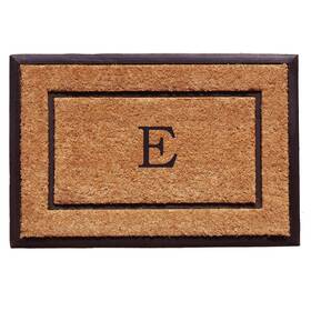 B0758g2t23 Calloway Mills The General Monogram Doormat Letter E