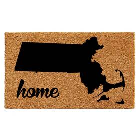 B07pgr13jy Calloway Mills Massachusetts Doormat 24x36 Natural Black