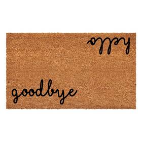 B09jgrqn6k Calloway Mills Hello Goodbye Coir Doormat Tan Black 24x36 Durable