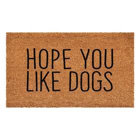 B09xvp79vg Calloway Mills Hope You Like Dogs Doormat 24x48 Coir Welcome Mat