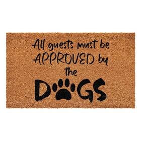 B09ym312kj Calloway Mills Inch All Guests Approved By Dogs Doormat 17x29 Coir Vinyl Back
