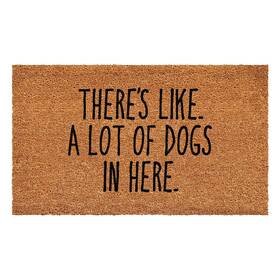 B09yml1znr Calloway Mills Dogs Doormat 24x36 Coir Welcome Entrance Rug Entryway Mat