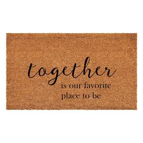 B0bs9qkxxb Calloway Mills Together 30x48 Coir Doormat - Durable And Weather Tolerant