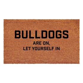 B0ccf3n3rn Calloway Mills Bulldogs Inch Let Yourself In Coir Doormat 24x36