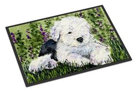 B00j7oaga4 Carolines Treasures Old English Sheepdog Doormat 18x27 Indoor/outdoor