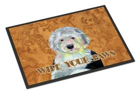 B00ksr167g Carolines Treasures Lh9457mat Old English Sheepdog Wipe Your Paws Doormat 18x27 B00ksr167g Carolines Treasures Lh9457mat Old English Sheepdog Wipe Your Paws Doormat 18x27