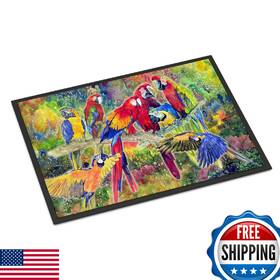 B00nebm90g Carolines Treasures 8600mat Parrot 18x27 Indoor/outdoor Door Mat