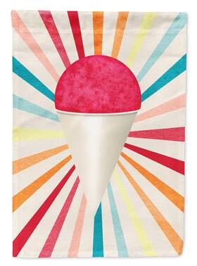 B00om8nq0m Carolines Treasures Sb3103chf Cherry Snowball Snow Cone House Flag Large Porch