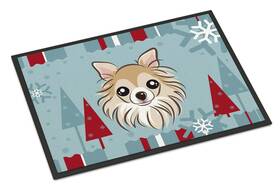 B017y9jt0g Carolines Treasures Winter Holiday Chihuahua Doormat 24x36 Indoor/outdoor