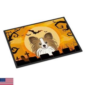B0188474bc Carolines Treasures Bb1806mat Halloween Papillon Doormat 18x27 Front Door Mat I